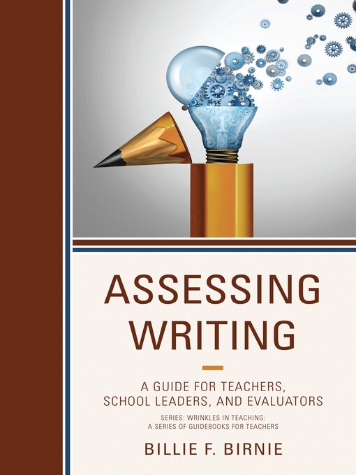 Title details for Assessing Writing by Billie F. Birnie - Available